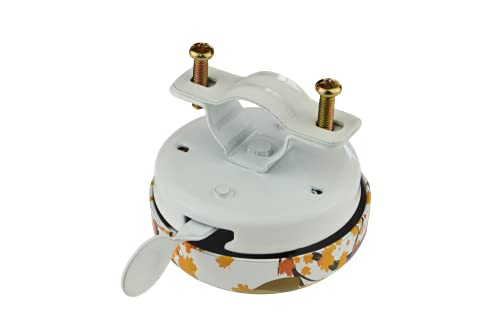 Kiddimoto – Bike Bell For Kids, Bike Bell For Adults, Boys & Girls, Bike Handlebars, Mtb, Cruiser, Scooter, Stainless Steel Bike Bell & Bike Accessories - Classic Ring Bicycle Bell - Different Prints #TOP4