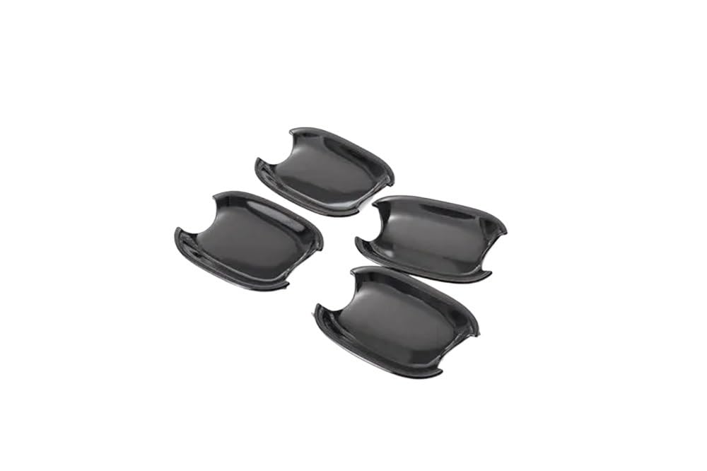 Mlhoghigd Black Bowl Door Handle Car Door Handle Bowl Cover Sticker For For S4 For A5 2009-2015 Styling Accessories