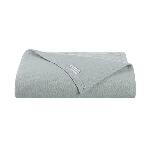 Aston & Arden Tencel Lyocell Throw Blanket - Premium Eucalyptus And Cotton All Season Heavy Weight Soft And Cool Hotel Quality, 400 Gsm Breathable For Couch, Bed, Sofa Chair, Throw, Light Grey #TOP20