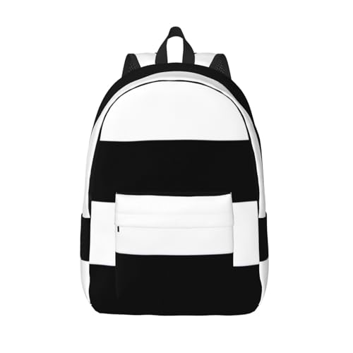 Sac à dos en toile à rayures WURTON pour le travail et la randonnée active au quotidien