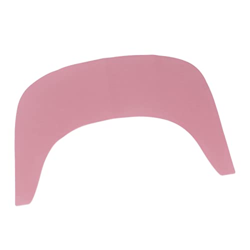 Mantel Individual para Mesa para Niños, Mantel Individual para Cena de bebé, Antideslizante, de Silicona Suave, Lavable, Seguro para el Hogar para Niños Pequeños (Rosa roja)