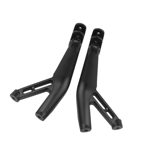 Repose pieds passager arrière moto avec support noir pour YZF R1 R1S R6