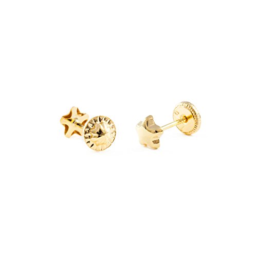 Orecchini per Bambini Stella, oro giallo 18k (750)...