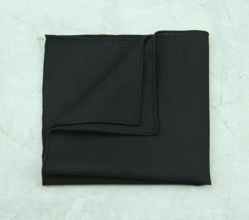 Image of Mens Solid Linen Ties - Slim Pattern Necktie for Men Wedding Groomsmen