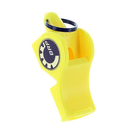 Silbato Sea-Doo amarillo sin guisante miniatura 4