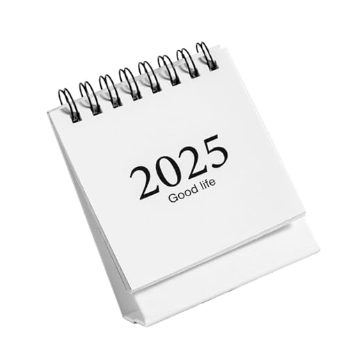 2024-2025デスクトップカレンダーデスクカレンダー英語スタンディングマンスリーカレンダー年次プランナースクールオフィス用品