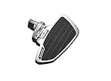 Stylisches Passagier Trittbretter-Set aus Highway Hawk mit Chrom und Schwarz-Finish