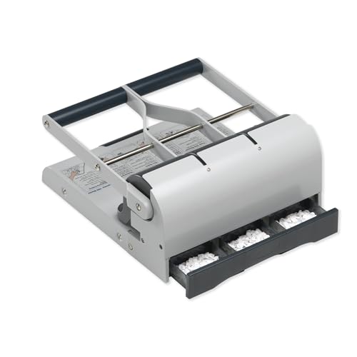 Swingline 3 Hole Punch Heavy Duty, 160 Sheet Capacity Three Hole Puncher 3 Ring, Adjustable 2-3 Hole Low Effort Paper Punch, Black (74650)