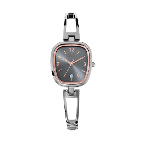 See full amazon price history chart for Titan Raga Viva Analog Gunmetal Dial Womens Watch-NL2604QM01 Titan Raga Viva Analog Gunmetal Dial Womens Watch-NL2604QM01 (B07D2JBYV2) Amazon Price History, Amazon Price Tracker