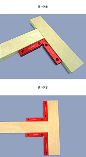 2 pezzi 90 gradi 4,7 pollici x 4,7 pollici