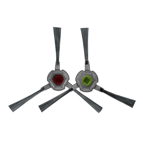 Image of 4 Pcs Replacement Parts Side Brushes Compatible with Ecovacs Robot Vacuum U2 Pro,Replenishment Kit,Replacement Accessories Kit Robust Nylon Bristle Side Brushes Spare (ED U2 SB4)