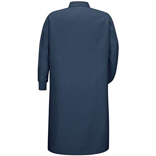 Averill's Sharper Uniforms Your Neighborhood Uniform Store Gripper Front Polyester Pocketless Butcher Coat with Knit Cuffs2