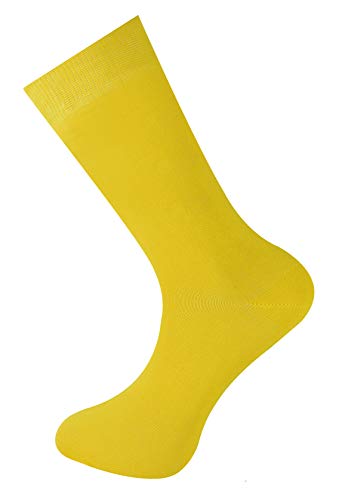 MySocks Plaine Cheville Chaussettes, Jaune, 40-45 Cover