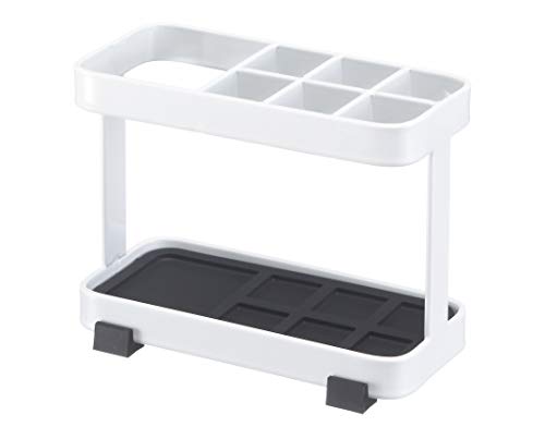 山崎実業 歯ブラシスタンド トゥースブラシスタンド タワー ホワイト 6802