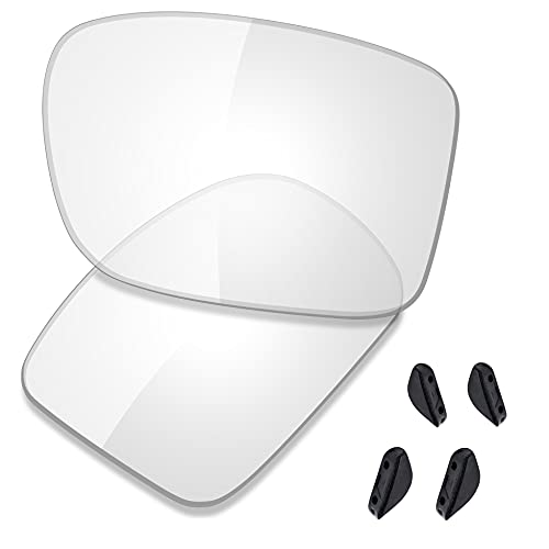 Image of SAUCER Premium Replacement Lenses & Nosepads for Oakley Double Edge OO9380-66mm Sunglasses