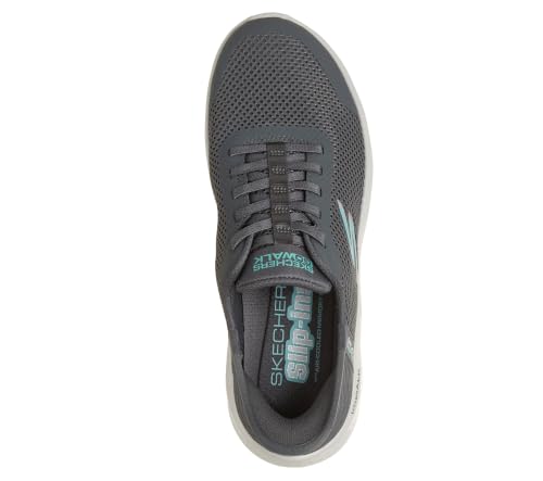 Image of Skechers Women's Go Walk Flex Grand Entry | Hands Free Slip-Ins, Air-Cooled Memory Foam Insole, ULTRA GO Cushioning, Machine Washable, Vegan