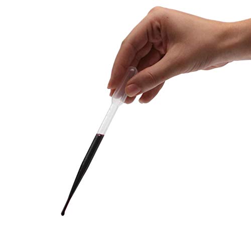 Ueetek 100Pcs 3Ml Transfer Pipette Dropper Plastic Graduated Disposable Measuring Pipettors For Mixing Acrylic Paints And Lab #TOP2