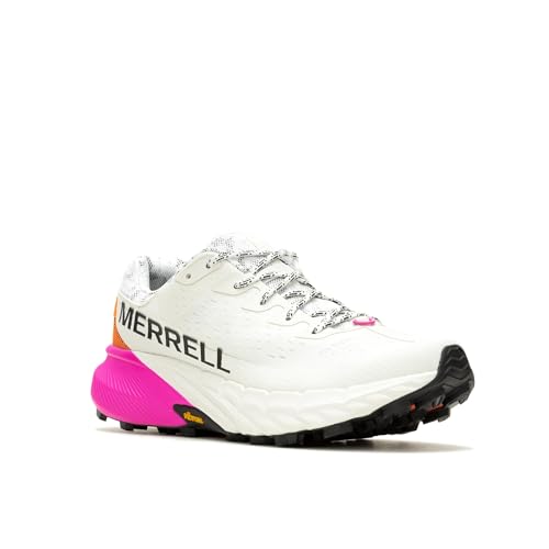 Merrell (メレル) レディース Agility Peak 5 スニーカー 1, ホワイト