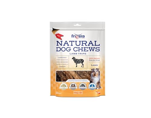 Frigera Lammpansen 250g – Natürliche, Proteinreiche Leckerlis für Hunde, Gluten- und Getreidefrei, Hochwertige Hundesnacks ohne Zusatzstoffe