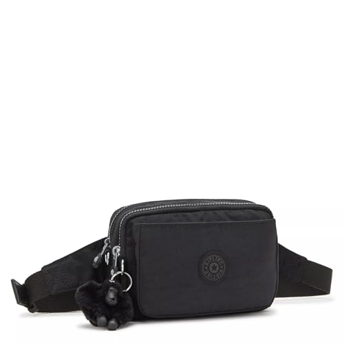 Image of Kipling Women's Abanu Medium Crossbody Bag, Lightweight, Adjustable Nylon Waist Pack with Multi-Compartment Zip Pockets