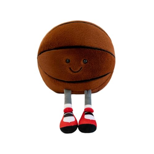 YUDONG 13.5 Soft Plush Basketball Pillow Cute Stuffed Toy