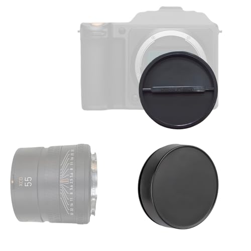 Tapa para cuerpo de cámara y tapa trasera para lente, compatible con cámaras Hasselblad HB V C/CF miniatura 1