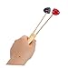 JOINPAYA Wooden Castanets for Lightweight Handheld Percussion Instruments Enhance Rhythm Coordination Musical Skills Preschool Music Classes for Early Learning Activities