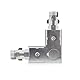 VoltShine Weißer L-Stecker für DSC-Zweiphasenschiene, ideal für eine moderne und gemütliche Atmosphäre.Das minimalistische Design sorgt für eine schnelle und ästhetische Installation in jedem Raum.