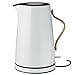 Produktbild Stelton Wasserkocher Emma - Elektrischer Kocher - Kaffee- & Teekanne, skandinavisch - Filter, Trockenkoch-Sicherheitsschalter mit Abschaltung, Buchenholzgriff - 1,2 Liter, Hellblau, EU-Stecker