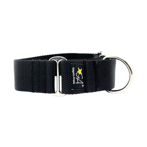 Galguita Amelie Martingale Halsband Nude, Schwarz, Größe 4XL
