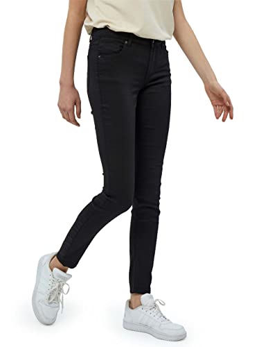 Desires Lola Garment Dye Midwaist Damen Jeans Größe 30 | Schwarze Jeans...