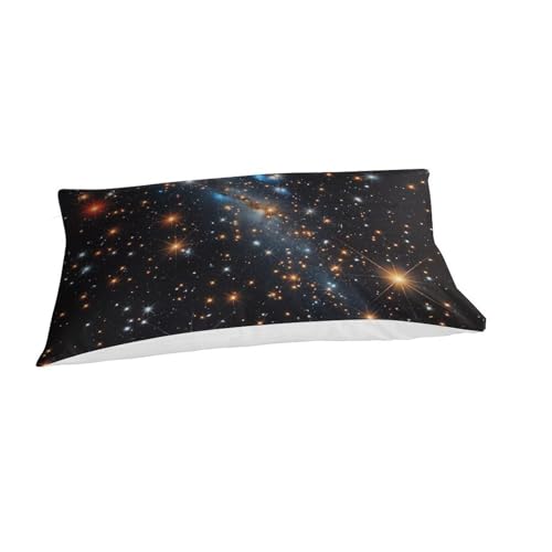 Housse de couette galaxies microfibre super douce et respirante 3D - 3
