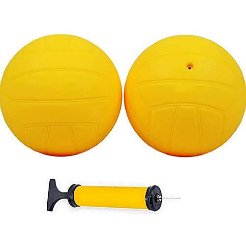 TRIBONES Replacement Balls | Extra Ball | Sports Game Balls | Soft Rubber Bounce Balls | Spare Repair Part (2-Balls and Pump)