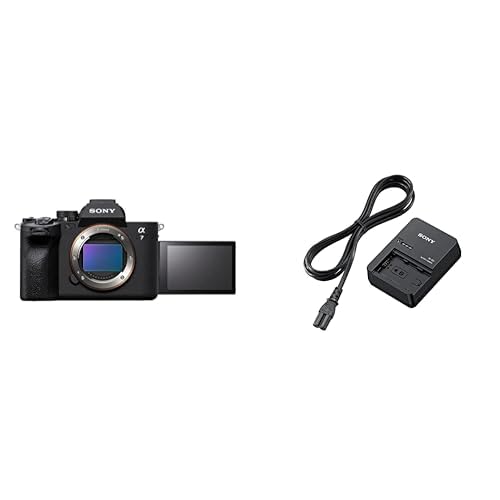 1 di Sony BC-QZ1 - Caricabatterie originale per batteria Sony NP-FZ100 per Fotocamere Sony Alpha 6600, 7C, 7M3, 7RM3, 7RM4, 7SM3, 9, 9M2, 1