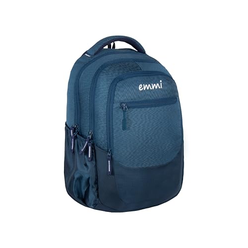 Image of Emmi Aurora Laptop Backpack 34 L | Weekend Travel Bag For Men and Women with Attached Rain Cover | Carry On Bag For College | 18 Months Warranty