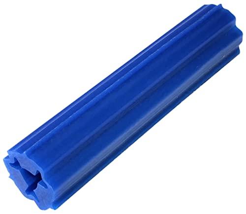AERZETIX - C53793-100x chevilles à expansion en plastique - Ø8х38mm- pour fixation en matériaux pleins - Bleu