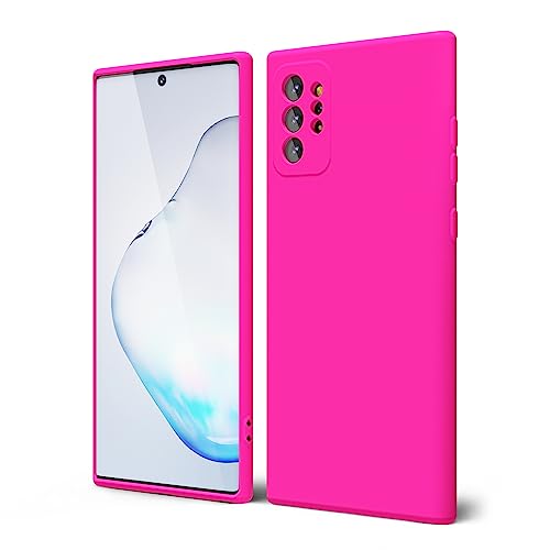 Funda de silicona para Samsung Galaxy Note 10 Plus, flexible y delgada de 6.8"
