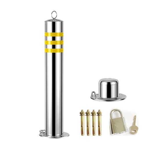 Borne de sécurité amovible inox 65cm haute résistance trafic