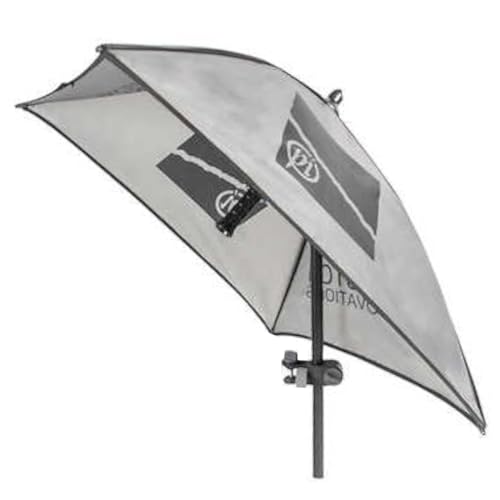 Preston Angelschirm für Sitzkiepen & Plattformen Grey Bait Brolly