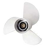 maXpeedingrods 13 1/4x17 Aluminum Board Propeller Replaces 6E5-45945-01-EL for Yamaha Outboard Engines 60HP 70HP 75HP 80HP 90HP 115HP 130HP, 15 Spline Tooth, 3 Blades RH