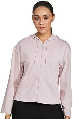 Nike Women's AS W NSW JSY FZ Hoodie Loose