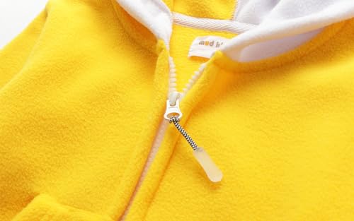 Image of Mud Kingdom Fleece Hoodies Jacket for Boys Girls Full Zipper Long Sleeve Happy Halloween
