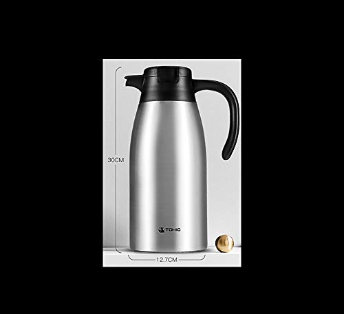 Pot d'isolation de 2200ml bouilloire de ménage en acier inoxydable - 3