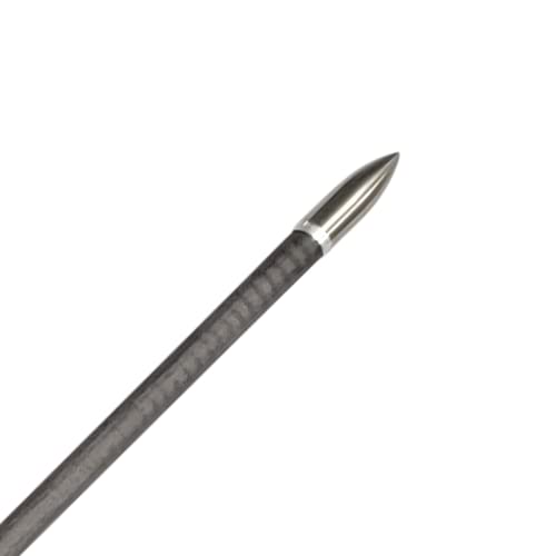 Southland Archery Supply Premium Screw In Bullet Point Stainless Steel For Shaft Arrows Made In Usa - 12/Pack #TOP5