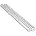 SHEUTSAN 2 PCS Round Aluminum Rod, 15.7 x 1.18 Inch Aluminum Round Stock for DIY Craft, Industrial, 6061 T651