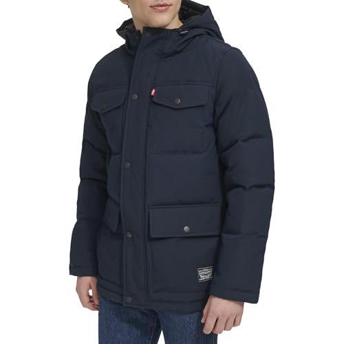 Image of Levi's Men's Arctic Cloth Quilted Performance Parka