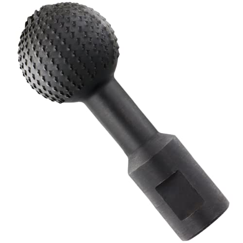 Varku Kugelfräser, 14mm Holz Schnitzen Wood Kugel, Kugelmeißel Winkelschleifer Feilenschleifköpfe Geeignet für 115/125 mm Winkelschleife