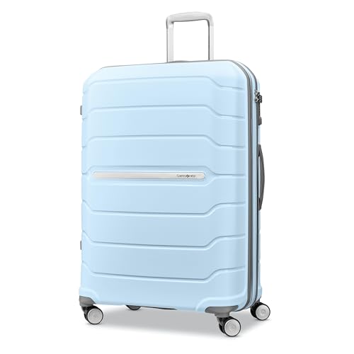 Samsonite Freeform Large Checked Luggage with Dual 360° Spinner Wheels - TSA Lock, Airline-Approved...