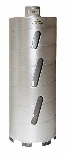 Concord Blades CBD04000HP 4 Inch Laser Welded Dry/Wet Diamond Core Drill Bit