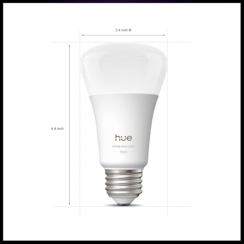 Philips Hue Starter Kit, Bridge Pro + 4 A19 E26 Smart Bulbs - image 2